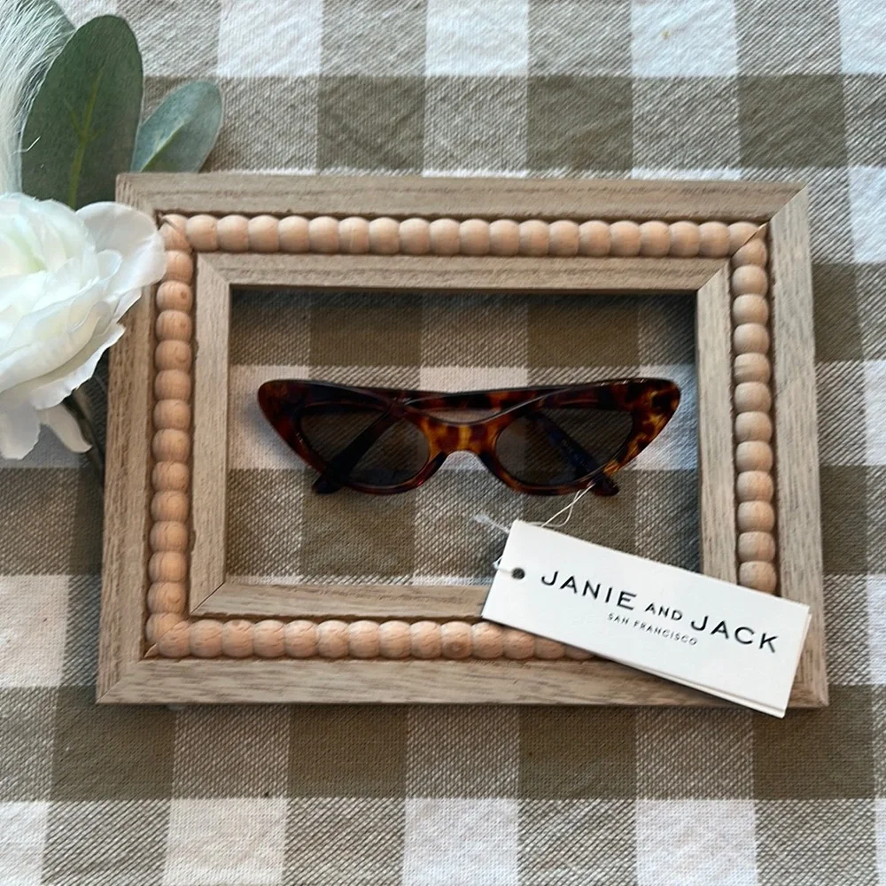 Janie and Jack Tortoise Shell Cat Eye Sunglasses